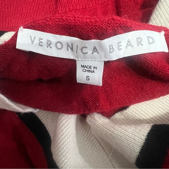VERONICA BEARD Beard Barrett Cashmere V Neck Sweater - Picture 5 of 6